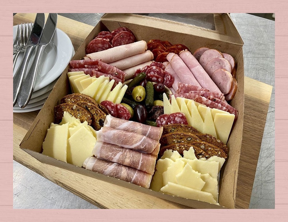 Assorted Meats & Cheese Box